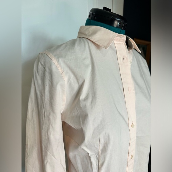 J.Crew 365 NWT Button Down Shirt women’s light pink 10 tall - Picture 3 of 9